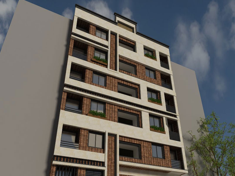 پروژه تاسیسات ساختمان 5 طبقه واقع در خانه اصفهان